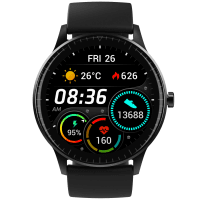 DENVER Vattentät Smartwatch HR 1.28 Display