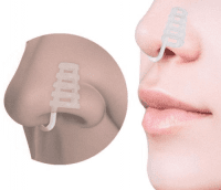 Snarkstoppare silikon för näsan vid hjälp av snarkningar
