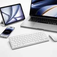 Slimmat Bluetooth Tangentbord – Trådlöst för iPad, PC, Mac & Android
