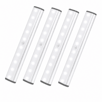 LED lampa med spotlights och rörelsesensor - uppladdningsbar