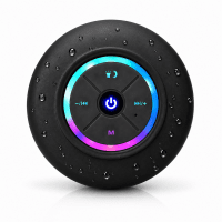 Vattentät LED Dusch Högtalare Bluetooth