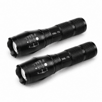 Superstark LED Ficklampa 3500LM – Vattentät Teleskopfokus XM-L T6