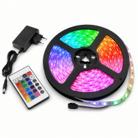 Vattentät LED-Slinga RGB 5 Meter med Fjärrkontroll