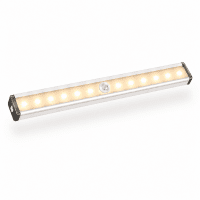 Trådlös LED-lampa med Rörelsesensor 21 cm – Dimbar & Uppladdningsbar
