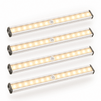 Trådlös LED-lampa med Rörelsesensor 21 cm – Dimbar & Uppladdningsbar