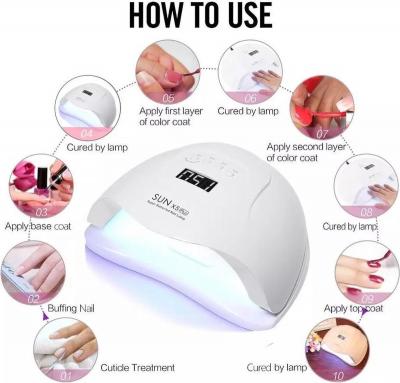 SUN Pro 48W LED UV-lampa för Naglar