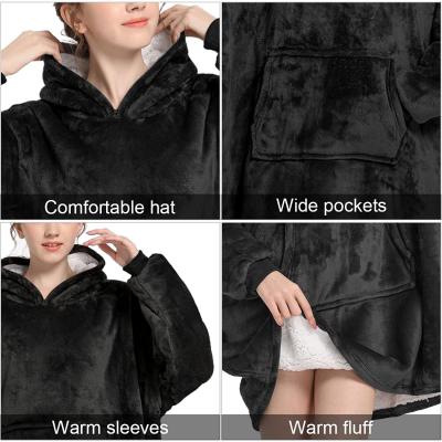 Snuggie Oversized Filt Hoodie