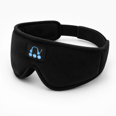 3D SleepPhones Sovhörlurar Bluetooth – Sovmask för Sidosovare