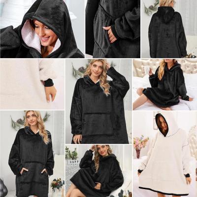 Snuggie Oversized Filt Hoodie