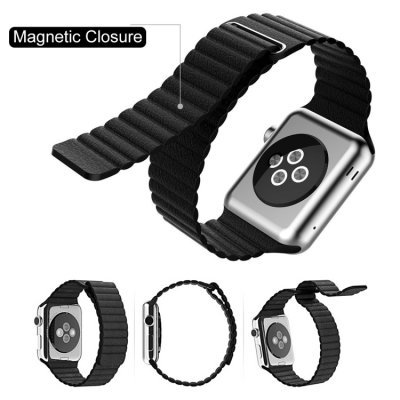 Apple Watch 42/44mm Läderloop Armband