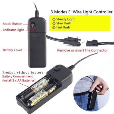 El Wire Purge LED Mask