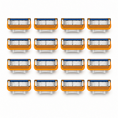 Gillette Fusion Rakblad med 5 blad Kompatibla (16-Pack)
