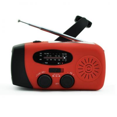 Vevradio med Solceller & Powerbank 2000 mAh
