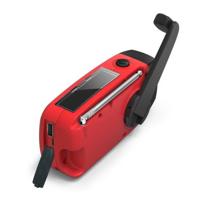 Vevradio med Solceller & Powerbank 2000 mAh