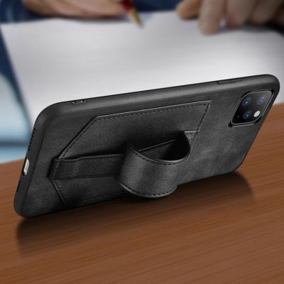 SULADA iPhone 11 Pro Max Läderskal med Korthållare