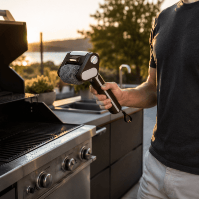 Elektrisk Grillborste – Sladdlös Uppladdningsbar Grillrengörare