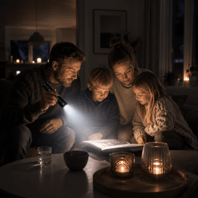 Superstark LED Ficklampa 3500LM – Vattentät Teleskopfokus XM-L T6