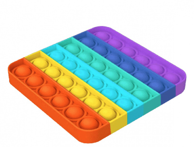 Pop It Fidget Toys Regnbåge