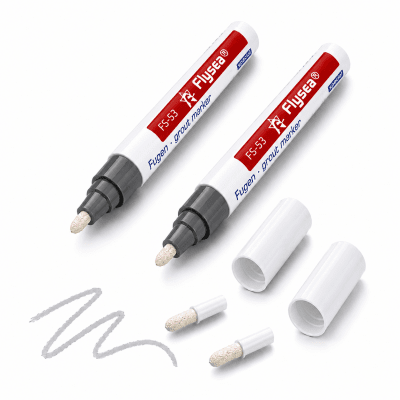 Fogpenna för Kakel & Klinker 2-Pack – Fräscha Upp Fogar i Badrum & Kök