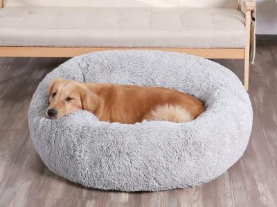 Hundsäng fluffig och lugnande