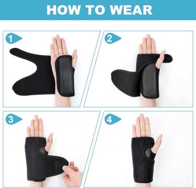 Handledsstöd Med Skena för Karpaltunnelsyndrom