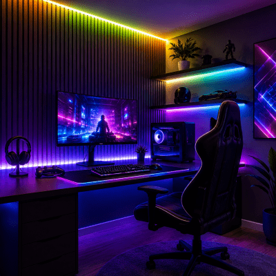 Vattentät LED-Slinga RGB 5 Meter med Fjärrkontroll