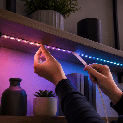 Vattentät LED-Slinga RGB 5 Meter med Fjärrkontroll