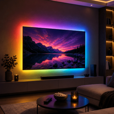 Vattentät LED-Slinga RGB 5 Meter med Fjärrkontroll