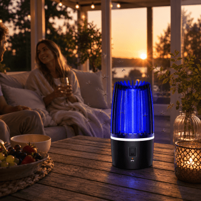 Portabel Mygglampa med UV-A-LED – 4000 mAh, 5W