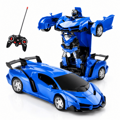 Radiostyrd Transformers Bil 2i1 Robotbil