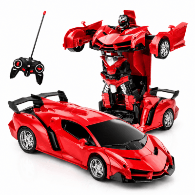 Radiostyrd Transformers Bil 2i1 Robotbil