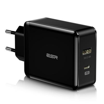 ESR USB & USB-C PD 30W Strömadapter
