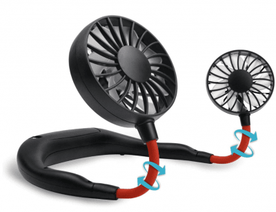 Justerbar Nackfläkt