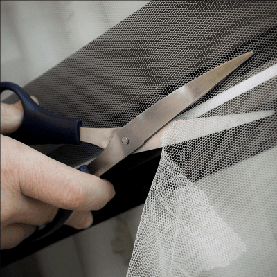 myggnär för fönster