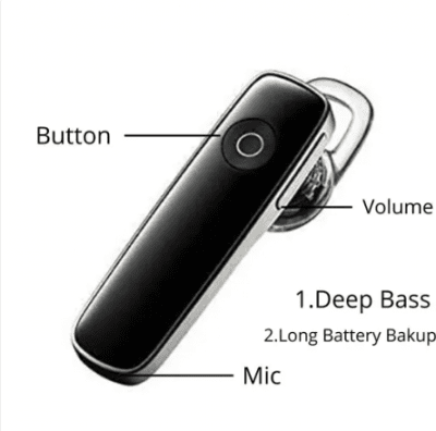 Bluetooth Headset med mikrofon
