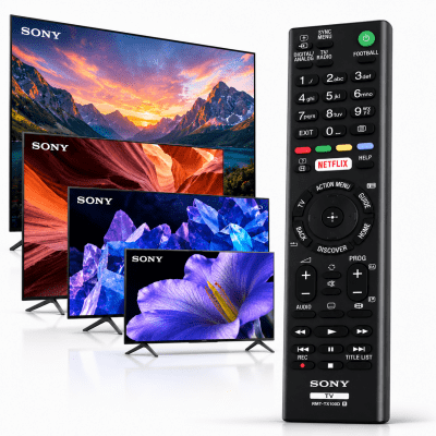 Universal Fjärrkontroll för Sony Smart TV