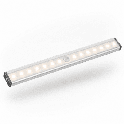 Trådlös LED-lampa med Rörelsesensor 21 cm – Dimbar & Uppladdningsbar