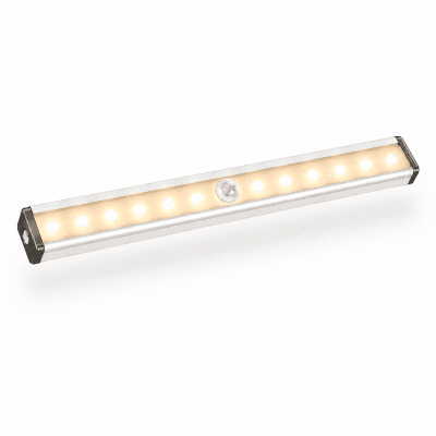 Trådlös LED-lampa med Rörelsesensor 21 cm – Dimbar & Uppladdningsbar