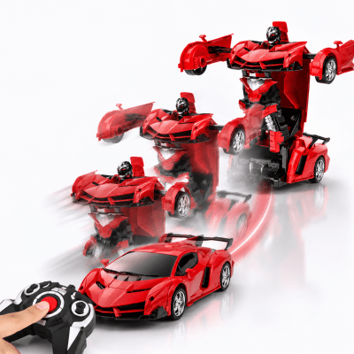 Radiostyrd Transformers Bil 2i1 Robotbil