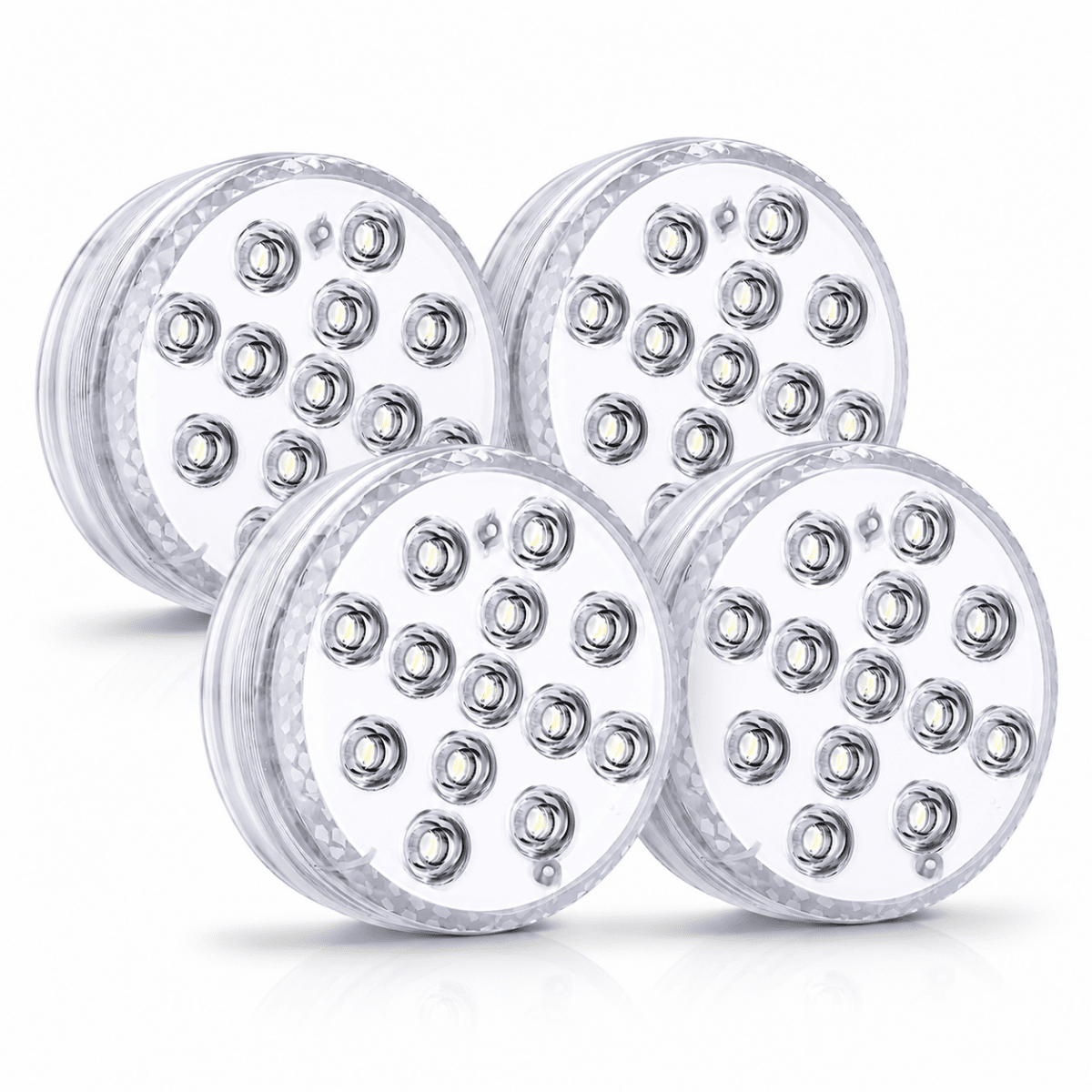 Poolbelysning LED med fjärrkontroll  (Antal: 4-Pack – Mest populär)
