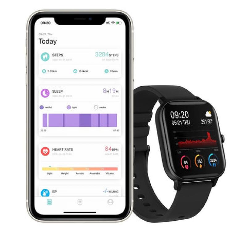 Smartwatch mobilklocka med APP och många urtavlor